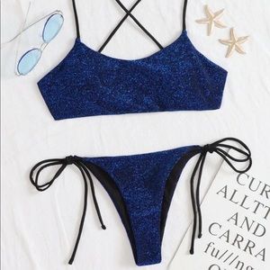 Glitter Shein Bikini set
